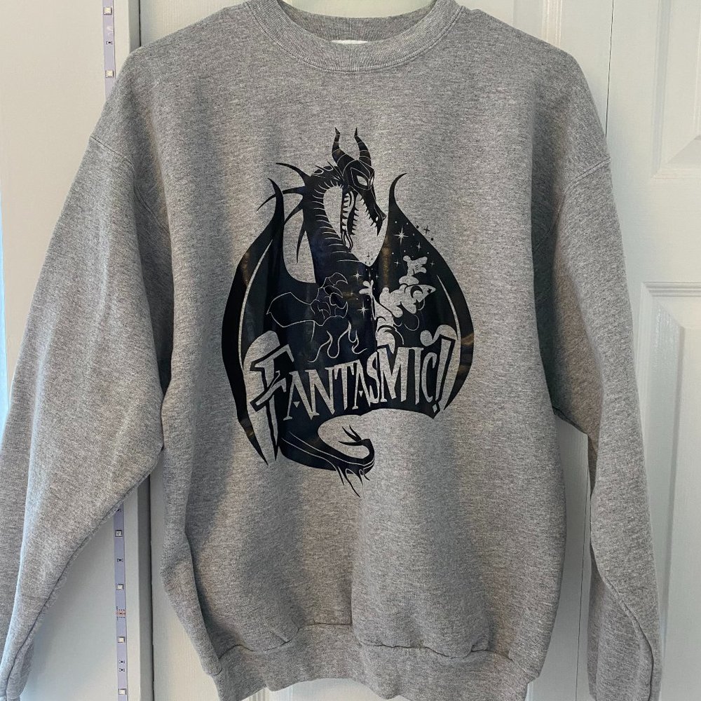 Disney Parks| Hanes | Fantasmic | Tops | Crewneck Sweatshirt | Grey